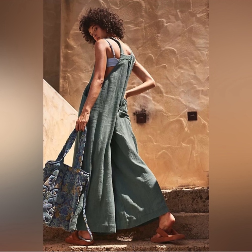 NWT Free People Beach | Sun-Drenched Overalls | Small - Picture 14 of 16